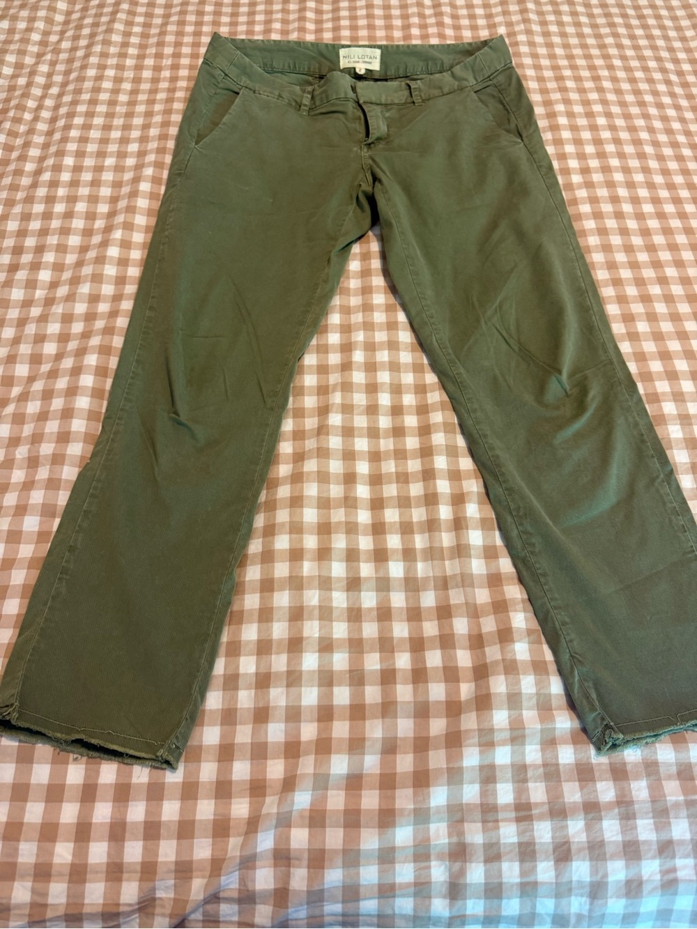 Nili Lotan green pants size 2 - Picture 5 of 11